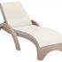 Шезлонг пластиковый с матрасом Siesta Contract GS 1009 (Fiji) 234/GS1009/1/TAUPE