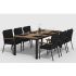 Обеденная группа Gardenini Белла 220 черная DBLL.010622.C5
