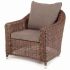 4SiS Кон Панна кресло из искусственного ротанга, цвет коричневый