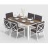 Обеденная группа Gardenini Белла 180 Антрацит DBLL.020518.С5