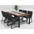 Обеденная группа Gardenini Белла 220 антрацит DBLL.010522.C2