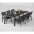 Обеденная группа Gardenini Малия 220 серая DMLA.010822.C4