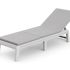 Шезлонг Атлас (Atlas) белый