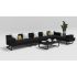 Лаунж зона Gardenini Hacienda Черная LHCD.010600.S4