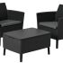 Комплект мебели Keter Салемо балкон (Salemo balcony set) графит