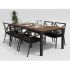 Обеденная группа Gardenini Белла 220 черная DBLL.010622.C3