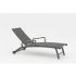 Лежак Brafritid Andy антрацит, алюминий