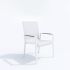 Стул SOLA белый - белый каркас