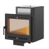 Печь для бани Везувий Сенсация 22 Антрацит Панорама М