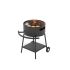 Мангал Везувий Дачник с чугунной плитой Gurman д. 450мм на подставке
