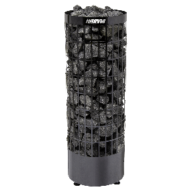 Электрическая печь Harvia Cilindro PC90E Black Steel (без пульта) фото