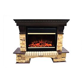 Портал Royal Flame Pierre Luxe угловой сланец под очаг Jupiter/Dioramic 28/ Symphony 2608 EU/ фото