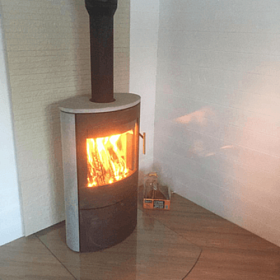 Печь-камин Romotop Evora 02 камень под ключ (04.2021) фото