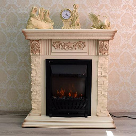 Портал Royal Flame Luxemburg  сланец бежевый под очаги Fobos/ Majestic фото