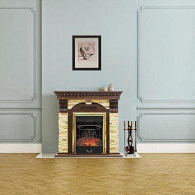 Портал Royal Flame Dublin арочный сланец угловой под очаги Fobos FX / Majestic FX фото