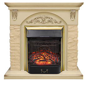 Портал Royal Flame Bern крупный сланец бежевый под очаги Majestic FX / Fobos FX фото